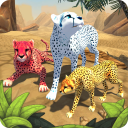 Cheetah Family Animal Sim Icon