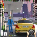 City Car Driving Taxi Games Icon