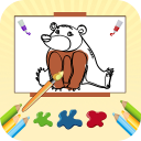 Colouring Games For Kids - Doodle Coloring Book Icon