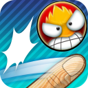 Flick Home Run! baseball game Icon