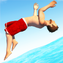 Flip Diving Icon