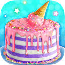 Ice Cream Cone Cake Maker Icon