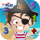 Preschool Math: Pirate Kid Icon