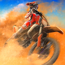 Wild Motor Bike Offroad Racing Icon